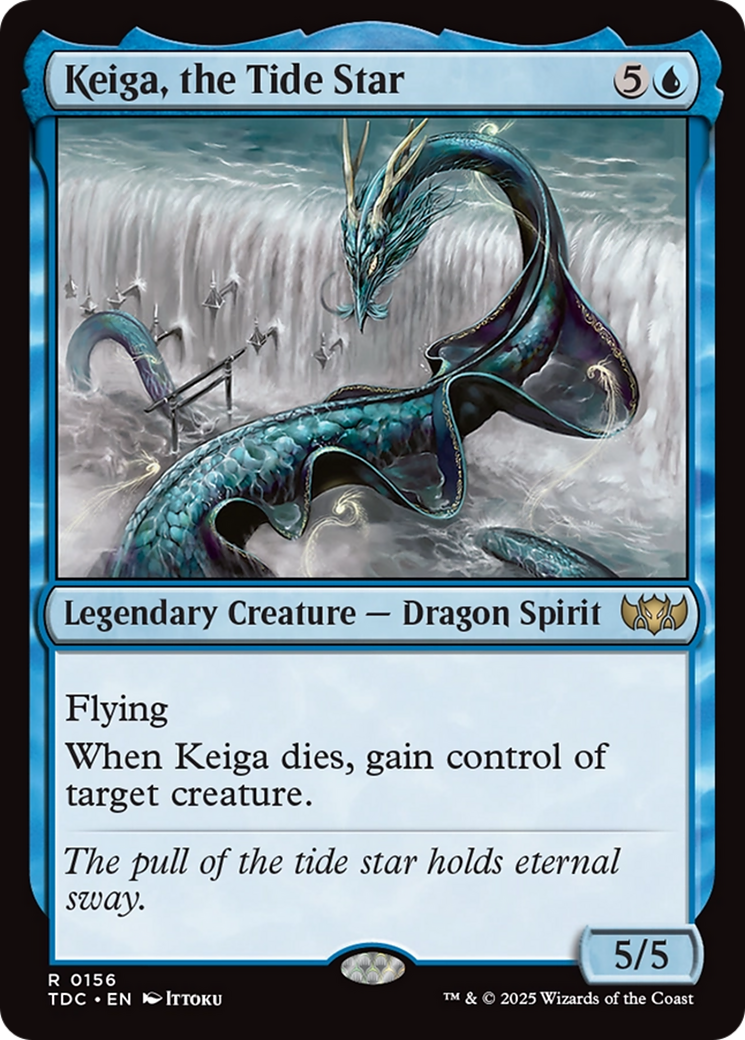 Keiga, the Tide Star [Tarkir: Dragonstorm Commander] | Game Grid - Logan