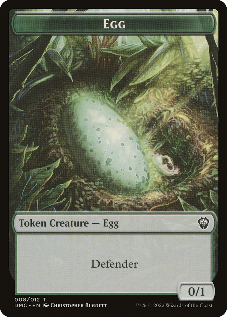Treasure // Egg Double-Sided Token [Secret Lair Drop Series] | Game Grid - Logan
