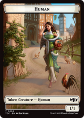 Human // Rat Double-Sided Token [Tarkir: Dragonstorm Commander Tokens] | Game Grid - Logan