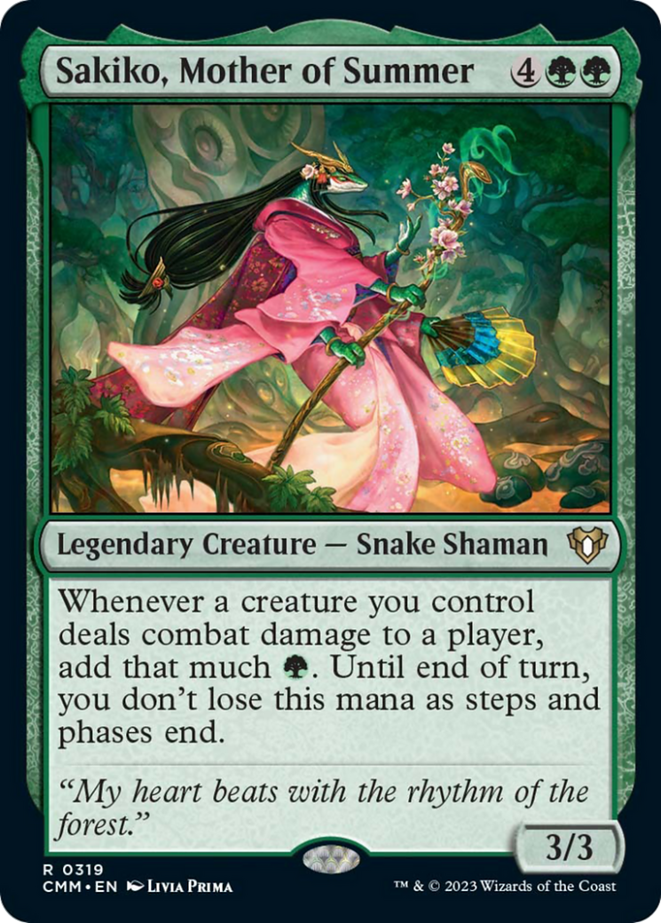 Sakiko, Mother of Summer [Commander Masters] | Game Grid - Logan