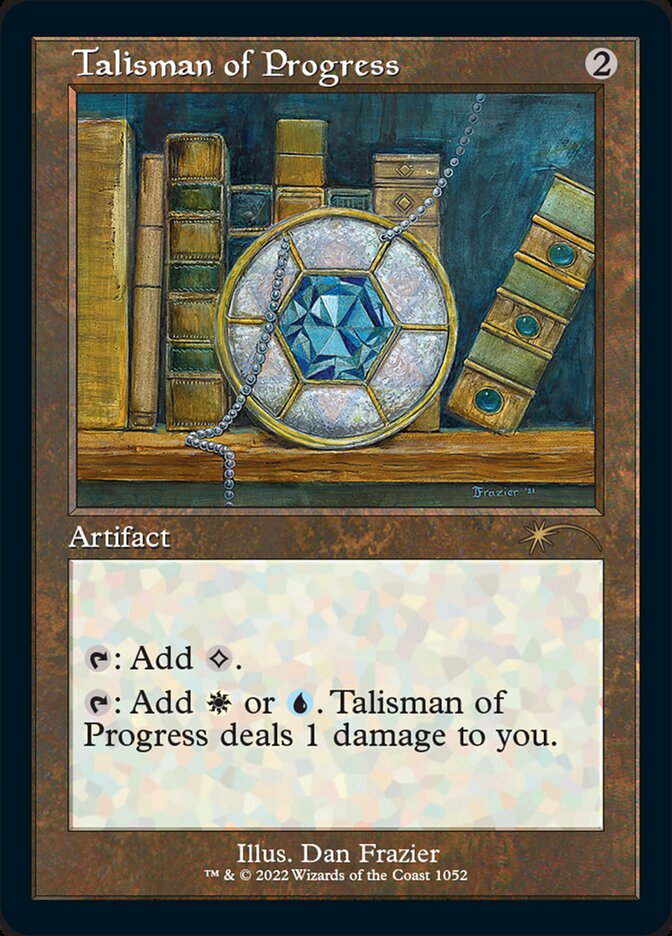 Talisman of Progress (Foil Etched) [Secret Lair Drop Series] | Game Grid - Logan