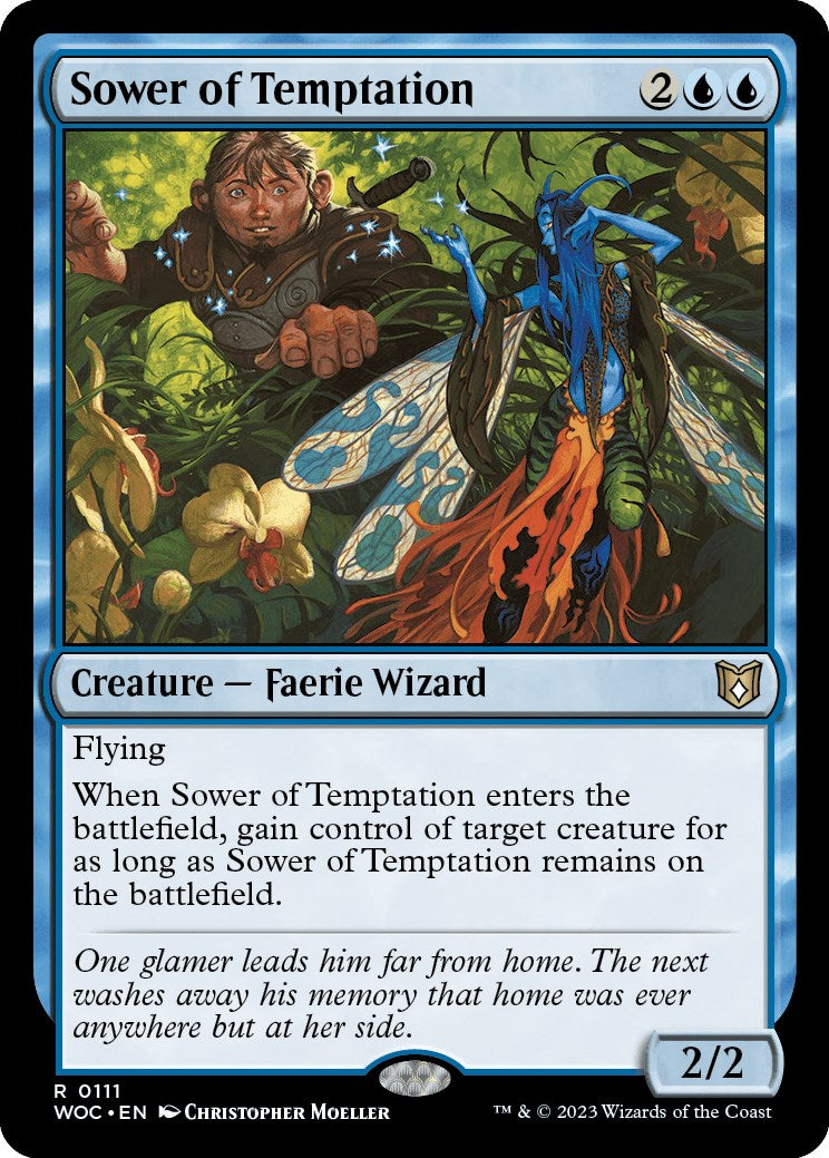 Sower of Temptation [Wilds of Eldraine Commander] | Game Grid - Logan
