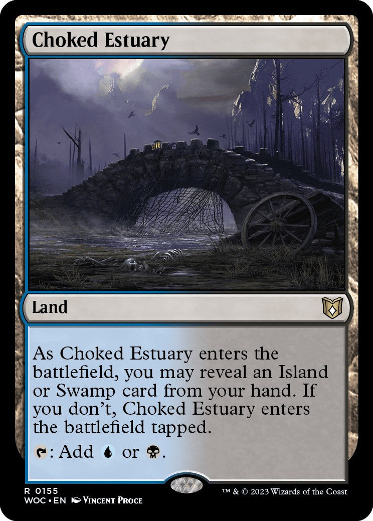 Choked Estuary [Wilds of Eldraine Commander] | Game Grid - Logan