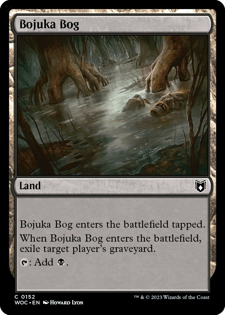 Bojuka Bog [Wilds of Eldraine Commander] | Game Grid - Logan
