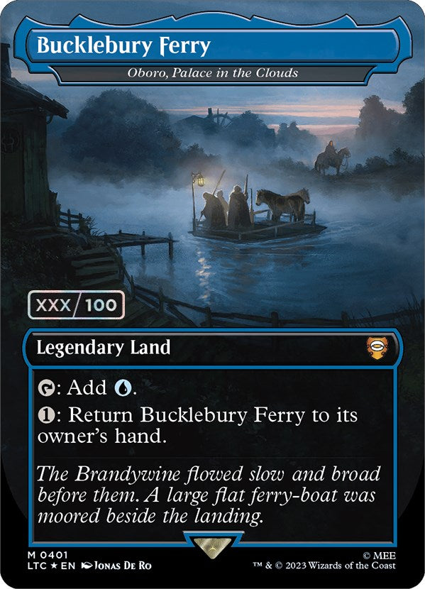 Bucklebury Ferry - Oboro, Palace in the Clouds (Serialized) [The Lord of the Rings: Tales of Middle-Earth Commander] | Game Grid - Logan