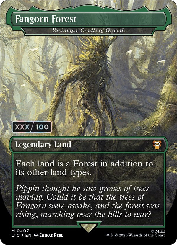 Fangorn Forest - Yavimaya, Cradle of Growth (Serialized) [The Lord of the Rings: Tales of Middle-Earth Commander] | Game Grid - Logan