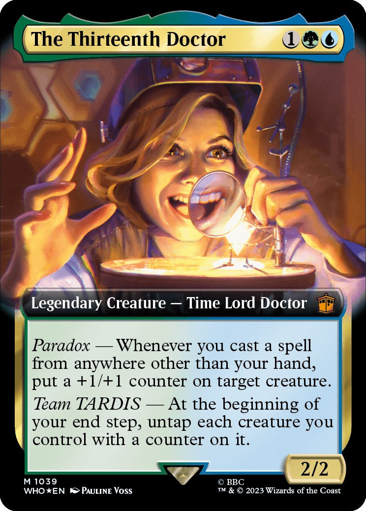 The Thirteenth Doctor (Extended Art) (Surge Foil) [Doctor Who] | Game Grid - Logan