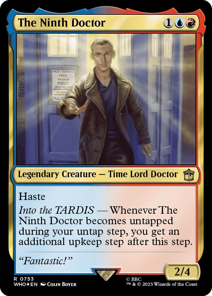 The Ninth Doctor (Surge Foil) [Doctor Who] | Game Grid - Logan