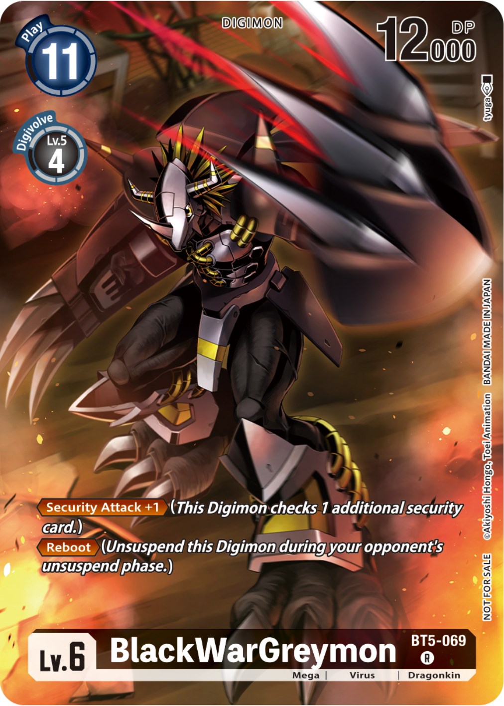 BlackWarGreymon [BT5-069] (Tamer Party Pack -The Beginning-) [Battle of Omni Promos] | Game Grid - Logan