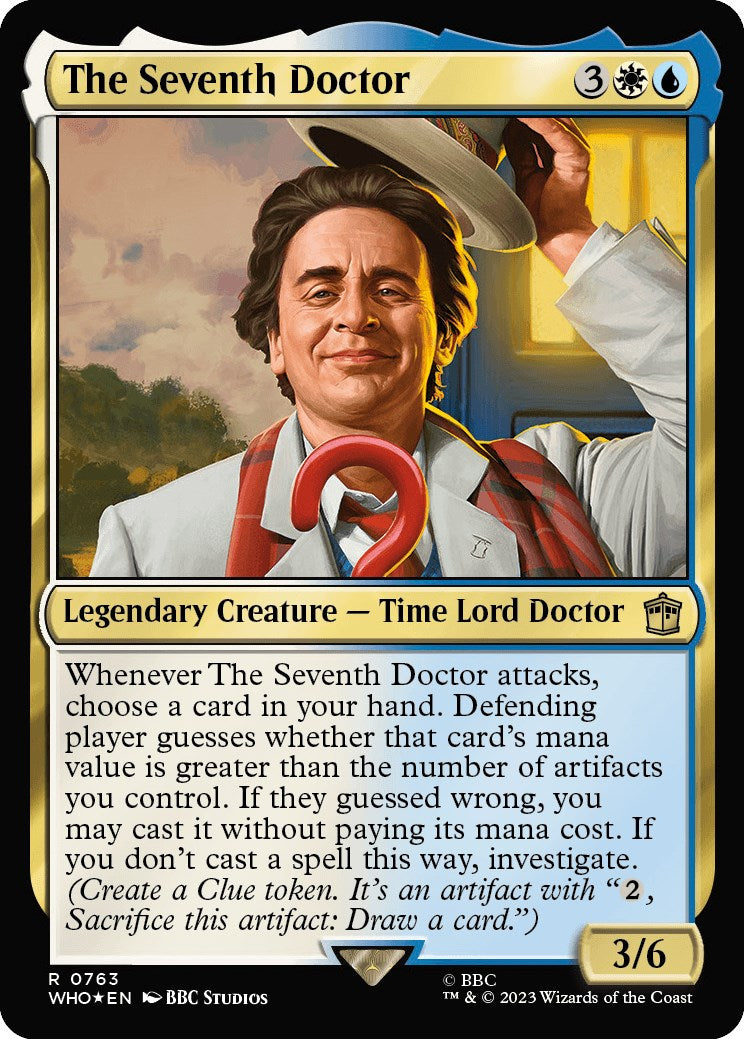The Seventh Doctor (Surge Foil) [Doctor Who] | Game Grid - Logan