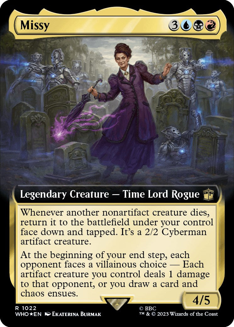 Missy (Extended Art) (Surge Foil) [Doctor Who] | Game Grid - Logan