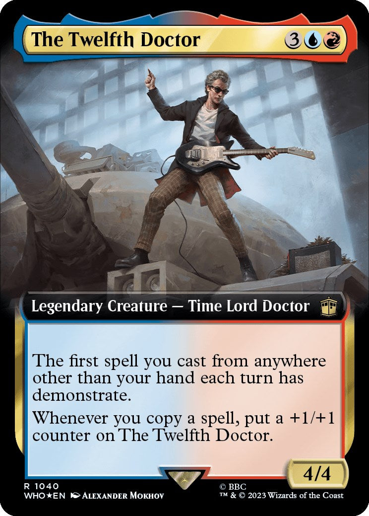 The Twelfth Doctor (Extended Art) (Surge Foil) [Doctor Who] | Game Grid - Logan