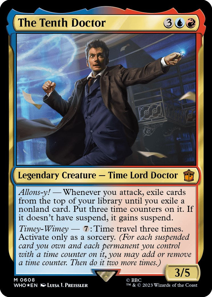 The Tenth Doctor (Surge Foil) [Doctor Who] | Game Grid - Logan
