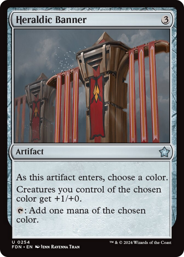 Heraldic Banner [Foundations] | Game Grid - Logan