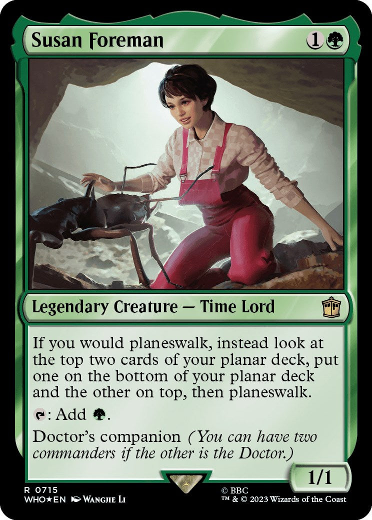 Susan Foreman (Surge Foil) [Doctor Who] | Game Grid - Logan