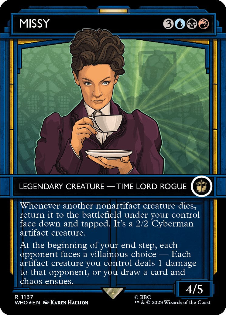 Missy (Showcase) (Surge Foil) [Doctor Who] | Game Grid - Logan