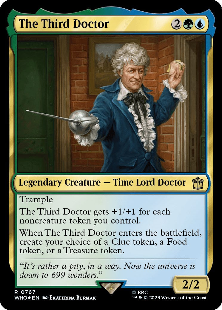 The Third Doctor (Surge Foil) [Doctor Who] | Game Grid - Logan