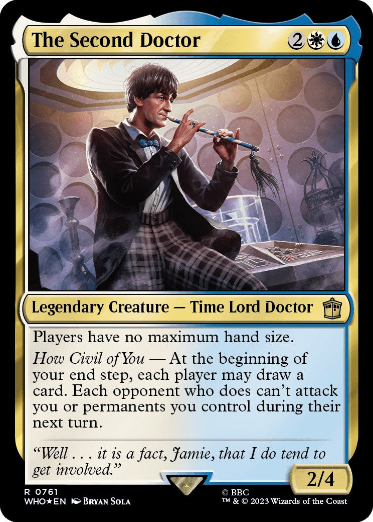 The Second Doctor (Surge Foil) [Doctor Who] | Game Grid - Logan