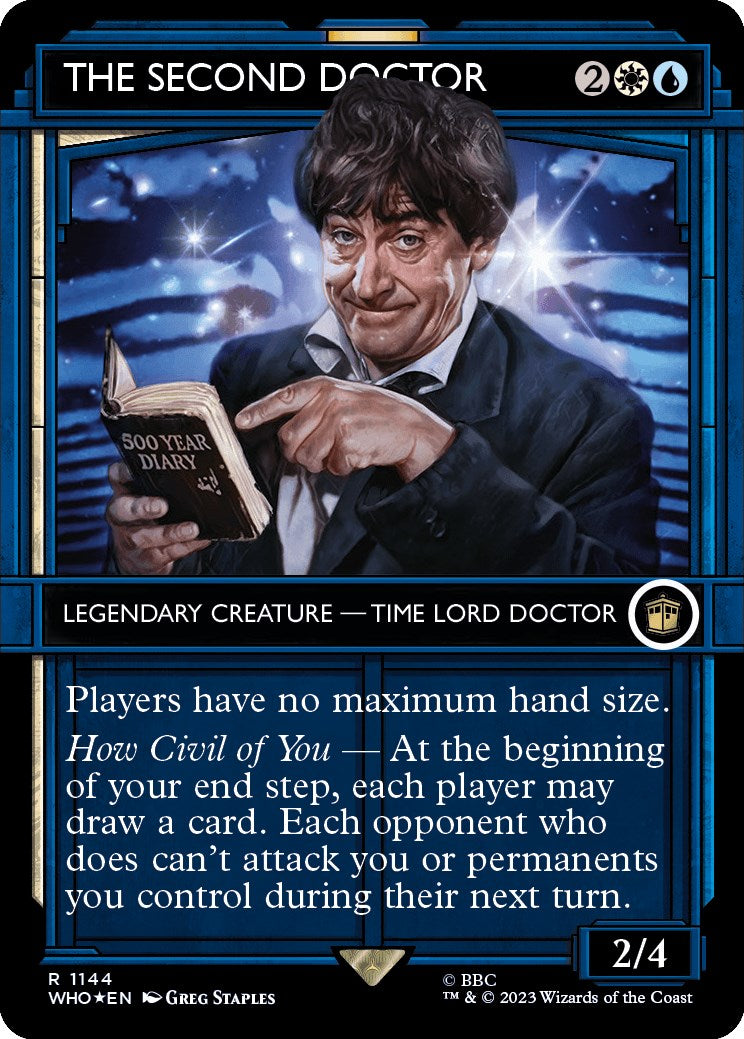 The Second Doctor (Showcase) (Surge Foil) [Doctor Who] | Game Grid - Logan