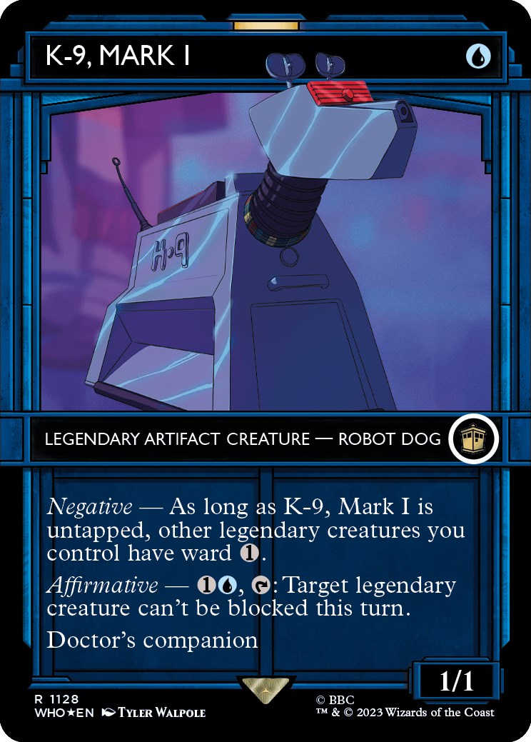 K-9, Mark I (Showcase) (Surge Foil) [Doctor Who] | Game Grid - Logan