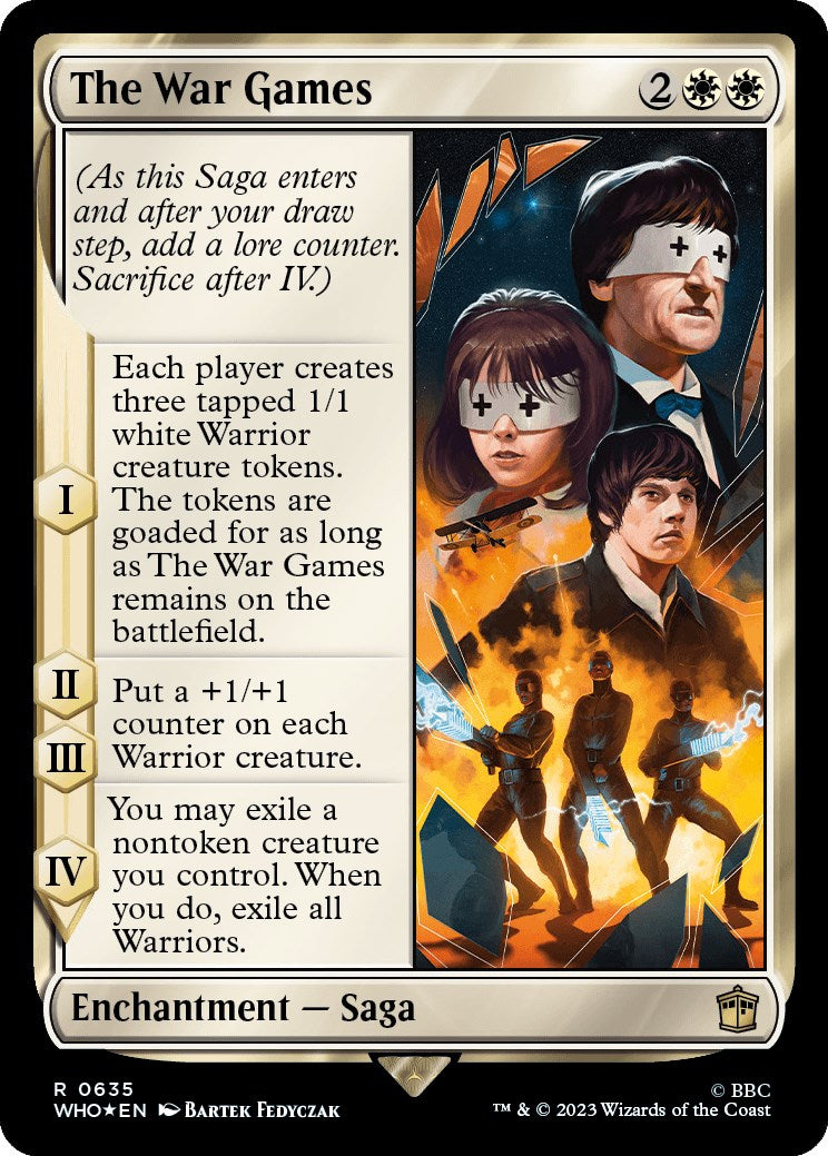 The War Games (Surge Foil) [Doctor Who] | Game Grid - Logan