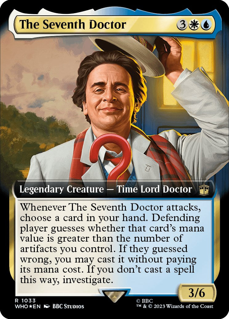 The Seventh Doctor (Extended Art) (Surge Foil) [Doctor Who] | Game Grid - Logan