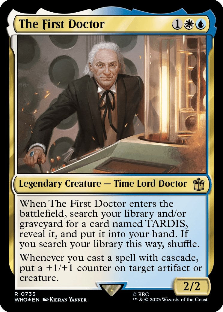 The First Doctor (Surge Foil) [Doctor Who] | Game Grid - Logan