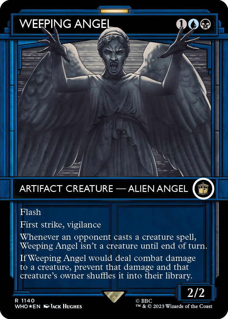 Weeping Angel (Showcase) (Surge Foil) [Doctor Who] | Game Grid - Logan