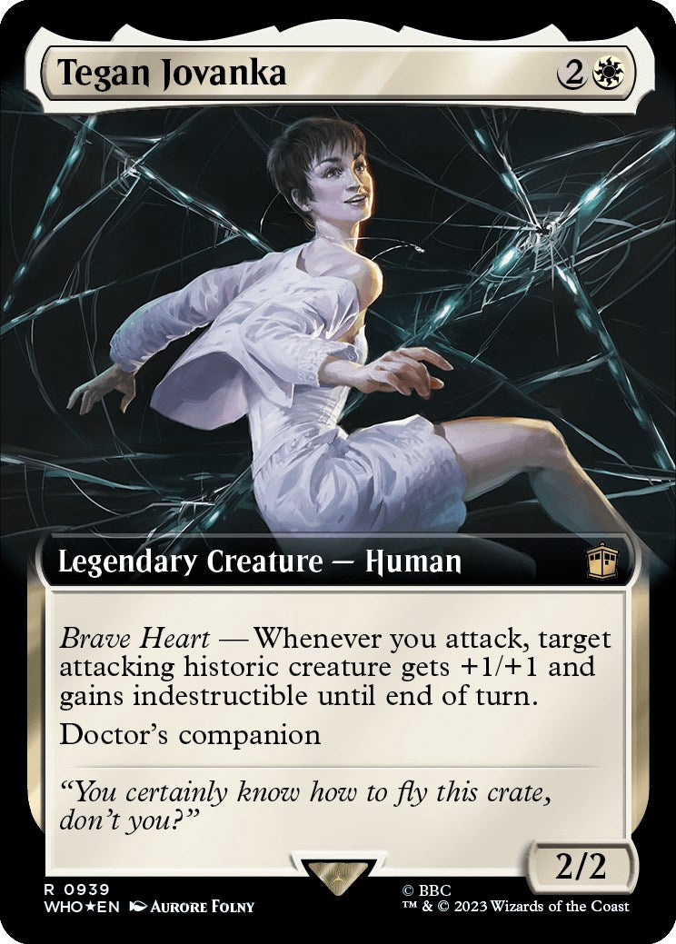 Tegan Jovanka (Extended Art) (Surge Foil) [Doctor Who] | Game Grid - Logan