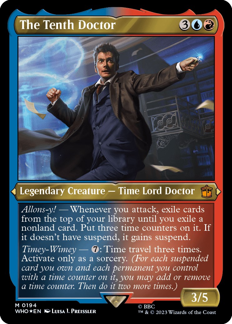 The Tenth Doctor (Display Commander) [Doctor Who] | Game Grid - Logan