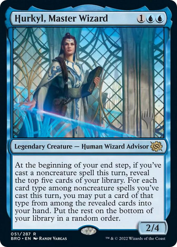 Hurkyl, Master Wizard (Promo Pack) [The Brothers' War Promos] | Game Grid - Logan