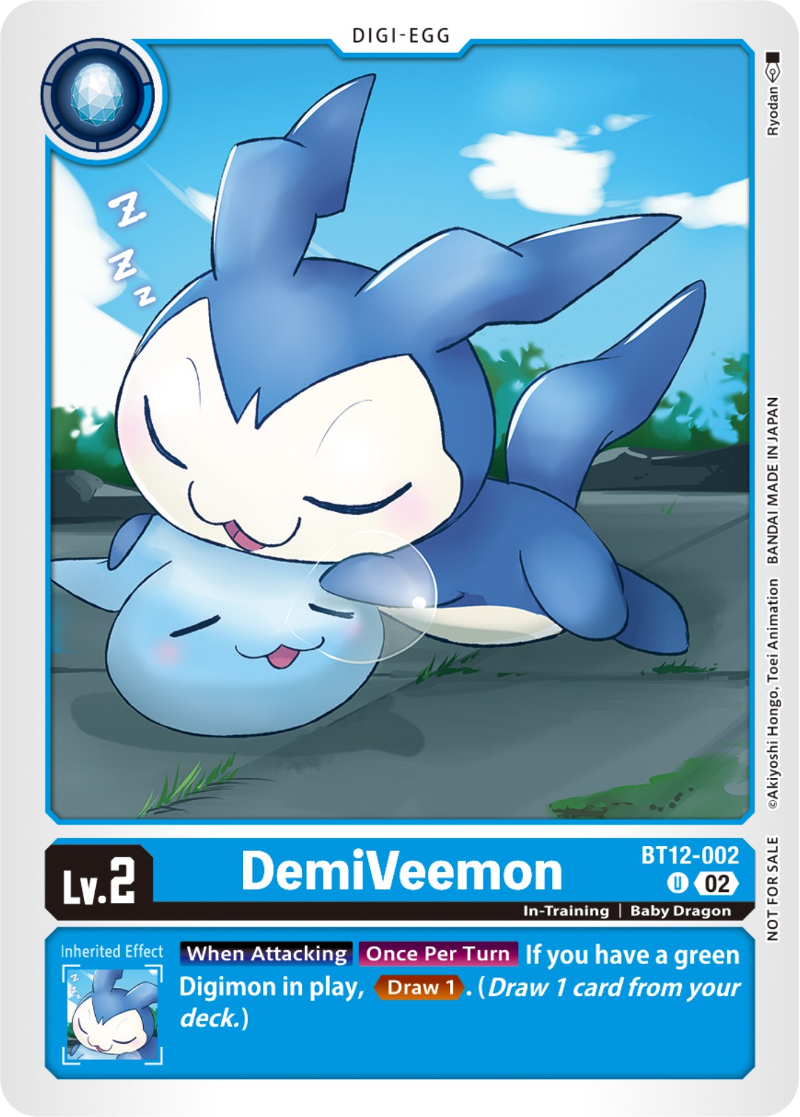 DemiVeemon [BT12-002] (NYCC 2023 Demo Deck) [Across Time] | Game Grid - Logan