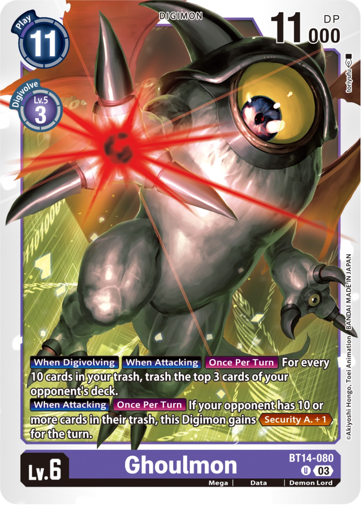 Ghoulmon [BT14-080] [Blast Ace] | Game Grid - Logan