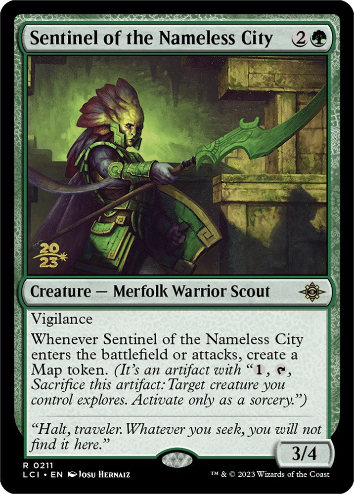 Sentinel of the Nameless City [The Lost Caverns of Ixalan Prerelease Cards] | Game Grid - Logan