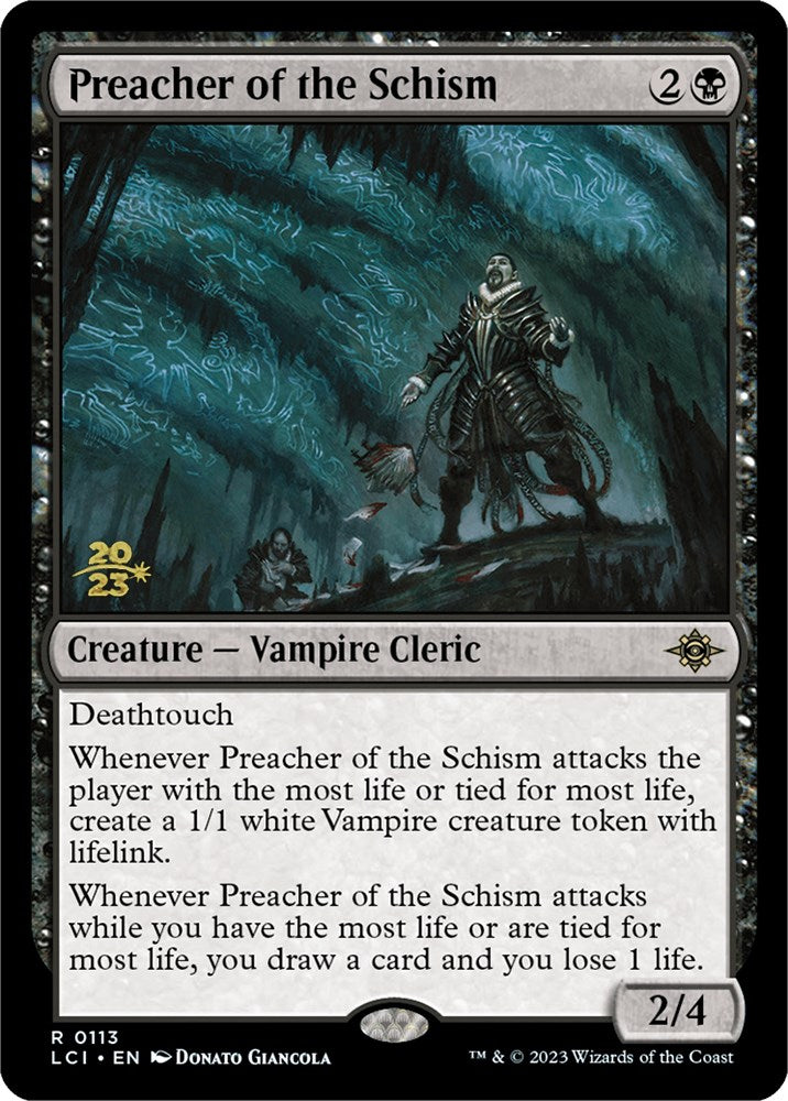Preacher of the Schism [The Lost Caverns of Ixalan Prerelease Cards] | Game Grid - Logan