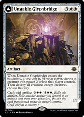 Unstable Glyphbridge // Sandswirl Wanderglyph [The Lost Caverns of Ixalan Prerelease Cards] | Game Grid - Logan