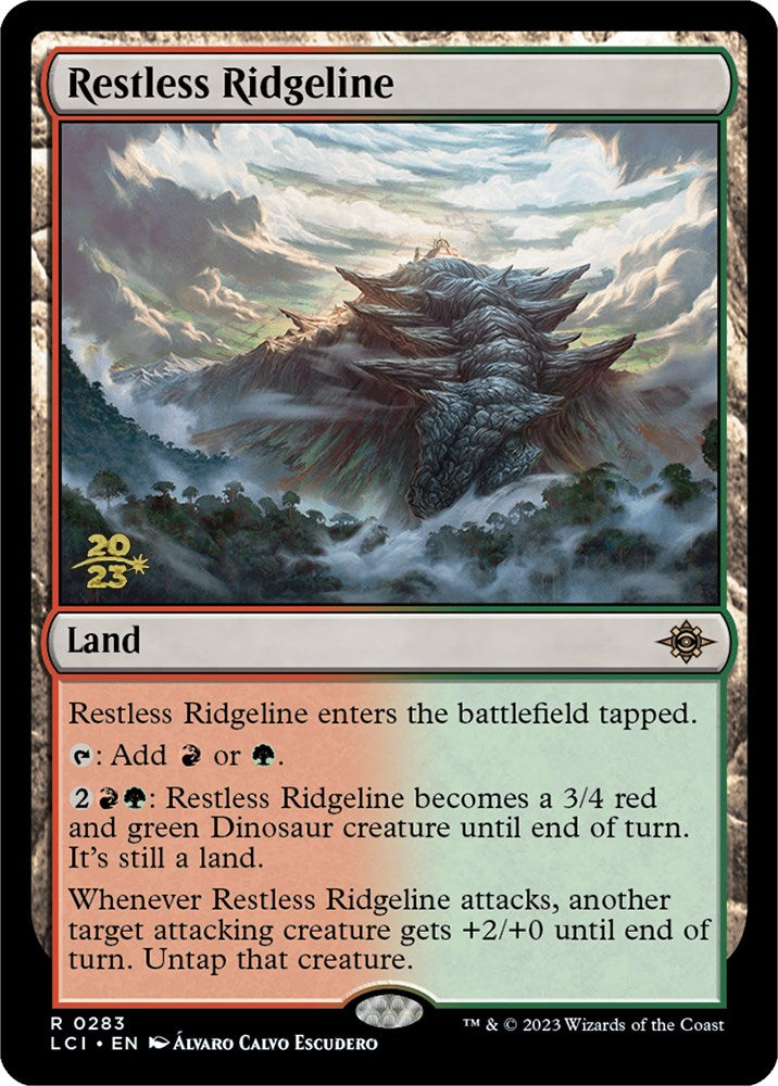 Restless Ridgeline [The Lost Caverns of Ixalan Prerelease Cards] | Game Grid - Logan