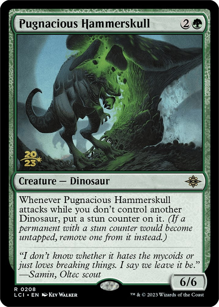Pugnacious Hammerskull [The Lost Caverns of Ixalan Prerelease Cards] | Game Grid - Logan
