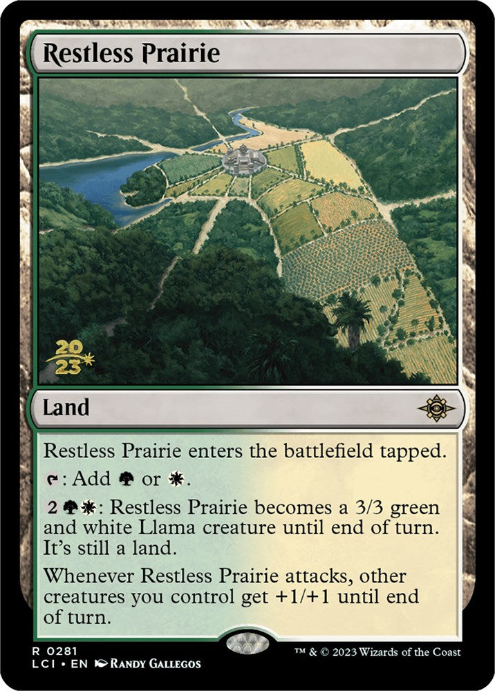 Restless Prairie [The Lost Caverns of Ixalan Prerelease Cards] | Game Grid - Logan