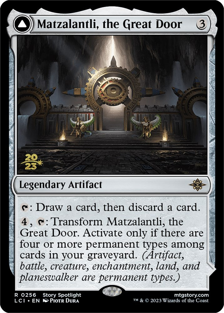 Matzalantli, the Great Door // The Core [The Lost Caverns of Ixalan Prerelease Cards] | Game Grid - Logan