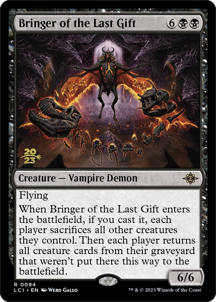 Bringer of the Last Gift [The Lost Caverns of Ixalan Prerelease Cards] | Game Grid - Logan