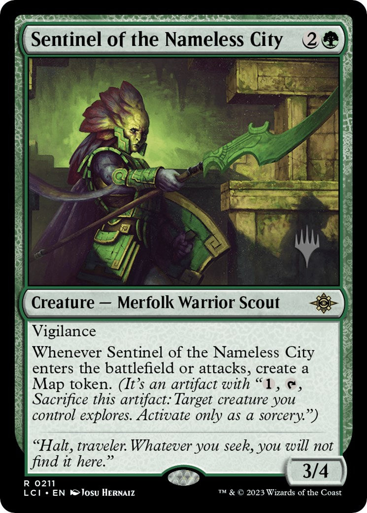 Sentinel of the Nameless City (Promo Pack) [The Lost Caverns of Ixalan Promos] | Game Grid - Logan