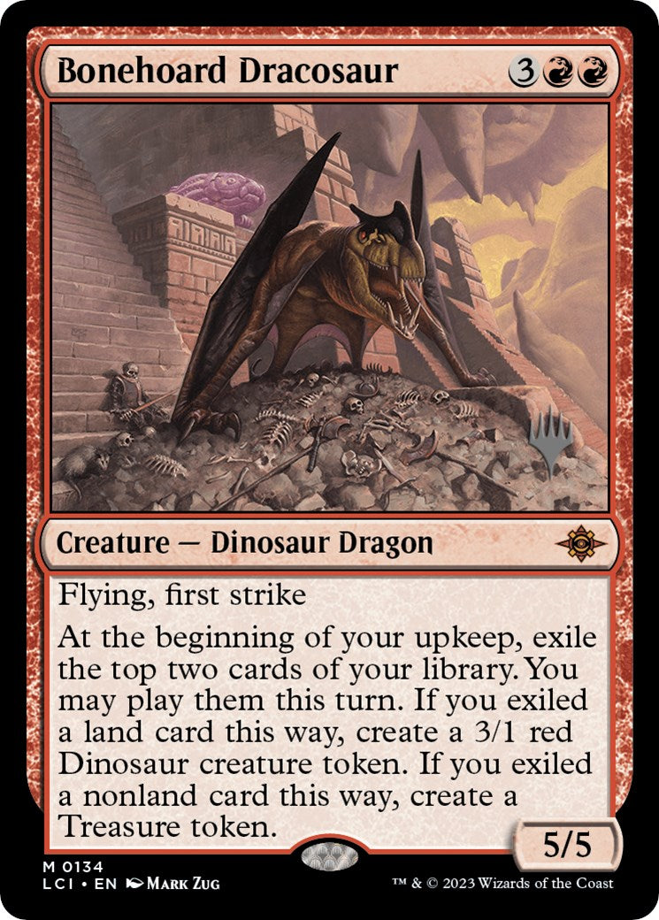 Bonehoard Dracosaur (Promo Pack) [The Lost Caverns of Ixalan Promos] | Game Grid - Logan