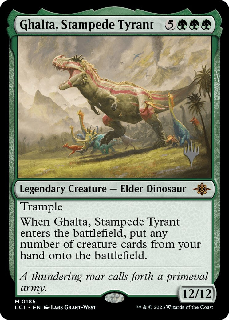Ghalta, Stampede Tyrant (Promo Pack) [The Lost Caverns of Ixalan Promos] | Game Grid - Logan