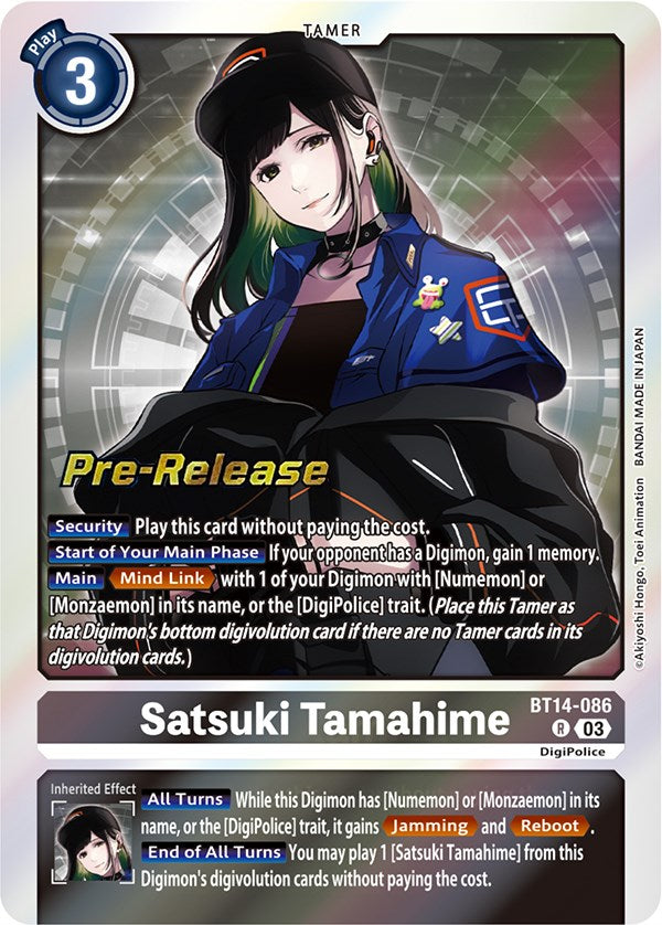 Satsuki Tamahime [BT14-086] [Blast Ace Pre-Release Cards] | Game Grid - Logan