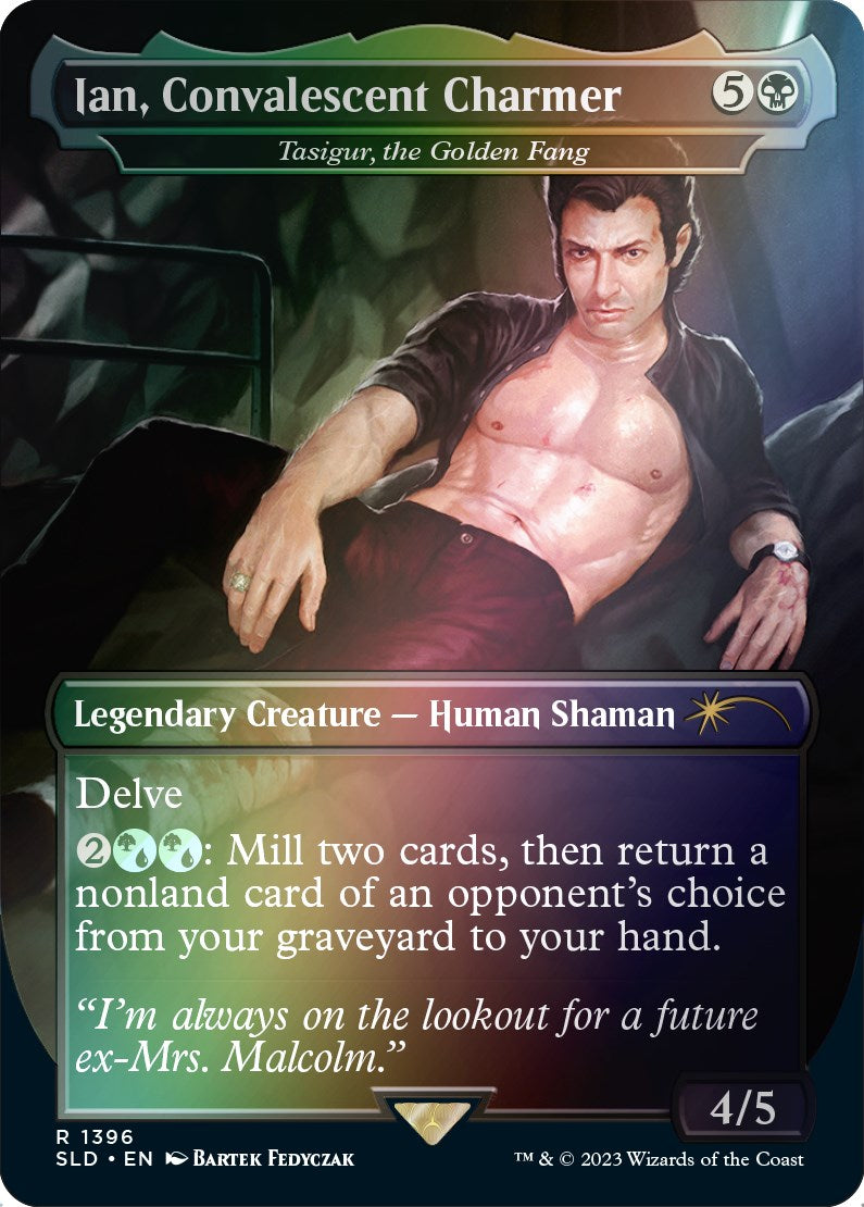 Ian, Convalescent Charmer - Tasigur, the Golden Fang (Rainbow Foil) [Secret Lair Drop Series] | Game Grid - Logan