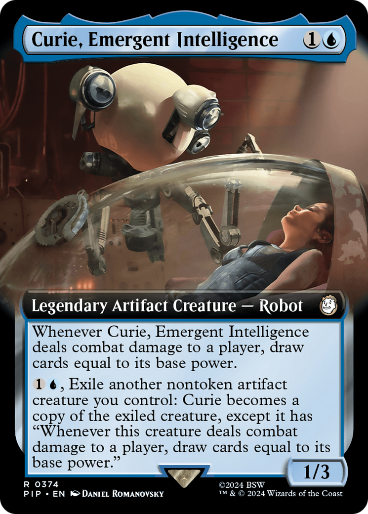 Curie, Emergent Intelligence (Extended Art) [Fallout] | Game Grid - Logan