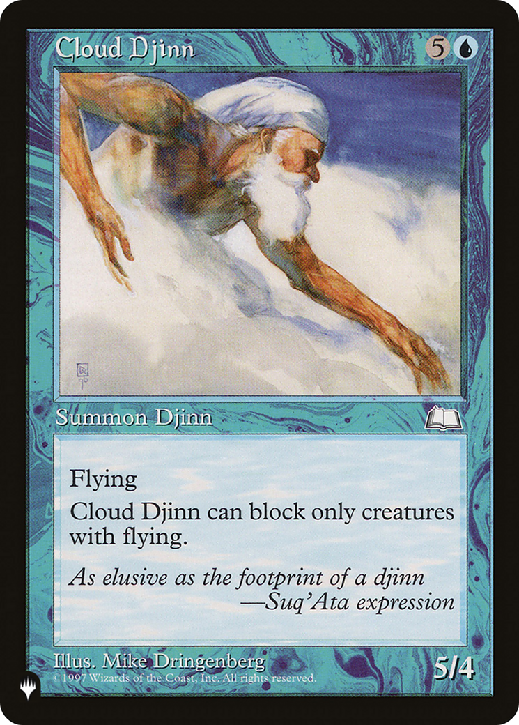 Cloud Djinn [The List Reprints] | Game Grid - Logan