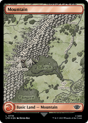 Mountain (719) (Surge Foil) [The Lord of the Rings: Tales of Middle-Earth] | Game Grid - Logan