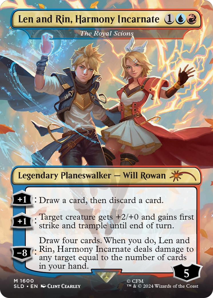 Len and Rin, Harmony Incarnate - The Royal Scions [Secret Lair Drop Series] | Game Grid - Logan